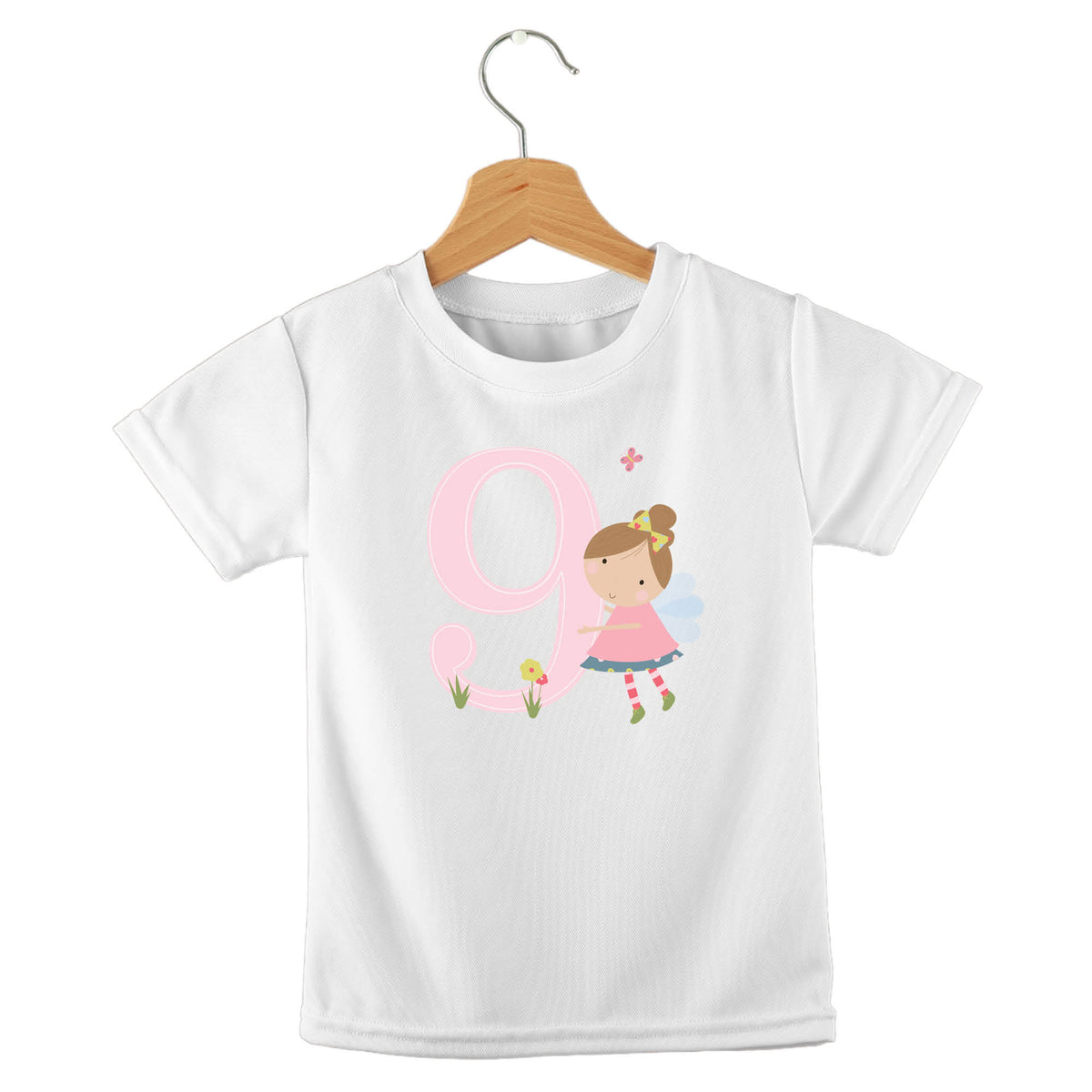 Personalized kids birthday t-shirt – birthday girl numbers design | myartworkplate.com – name example