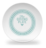 plate - my design - giving plate - keep giving