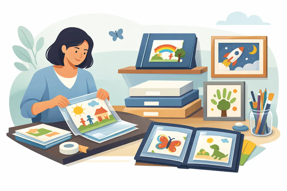 How to Preserve Children’s Artwork for Years