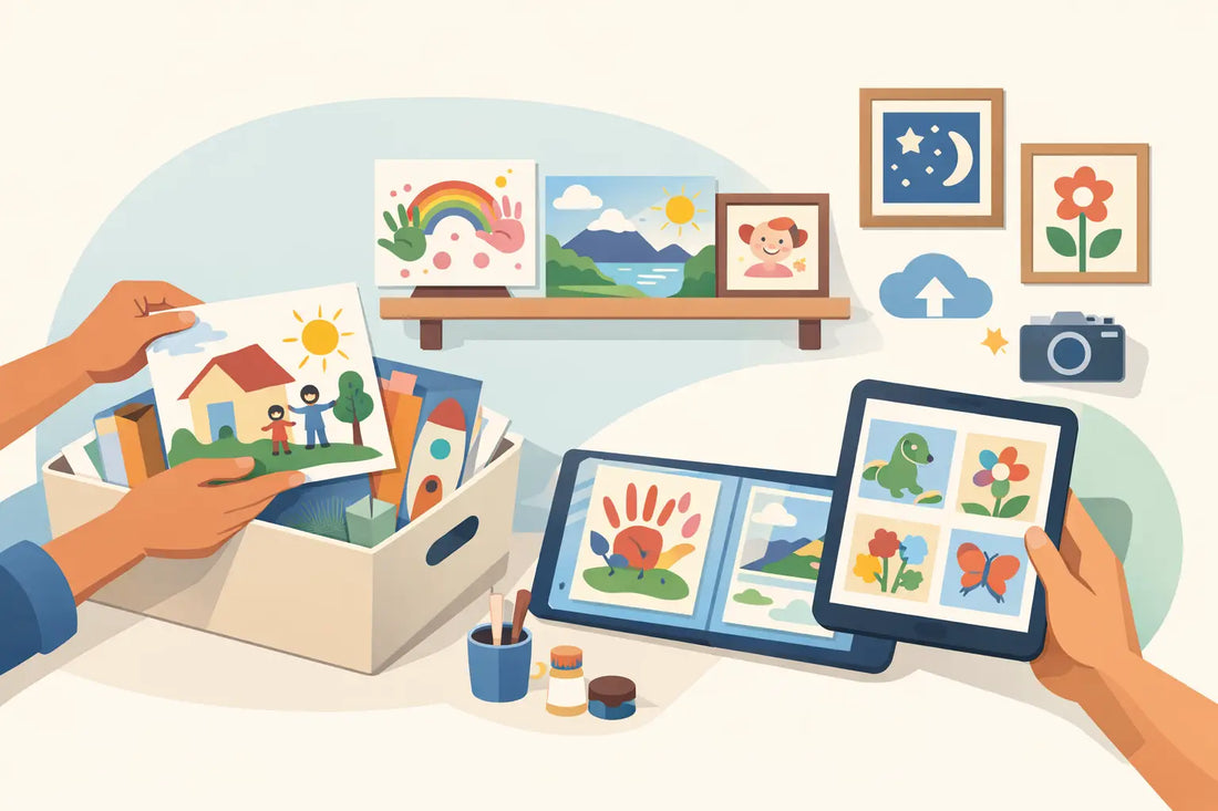 Artwork Preservation Ideas for Kids’ Creations