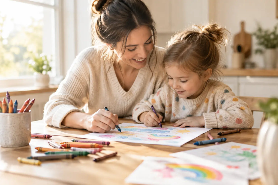 How to Digitize Kids Artwork Without Losing Heart