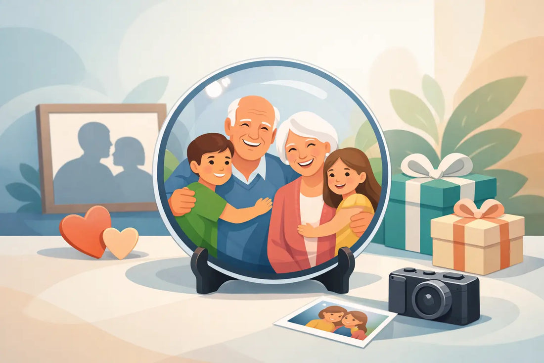 Choosing a Photo Keepsake Plate for Grandparents