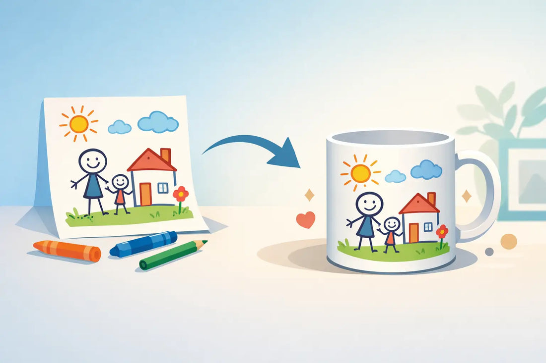 Turn Child Drawing Into Mug That Lasts