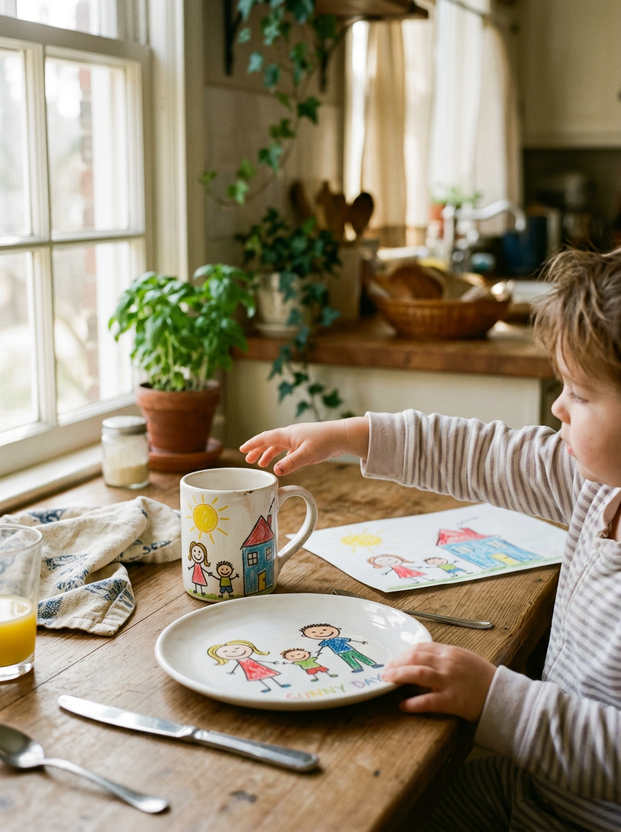 What Gifts Can You Make From Children's Artwork?