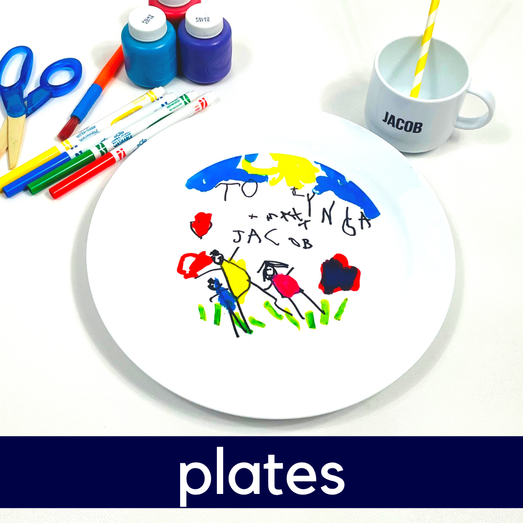 Customized Kids 10" Plate 