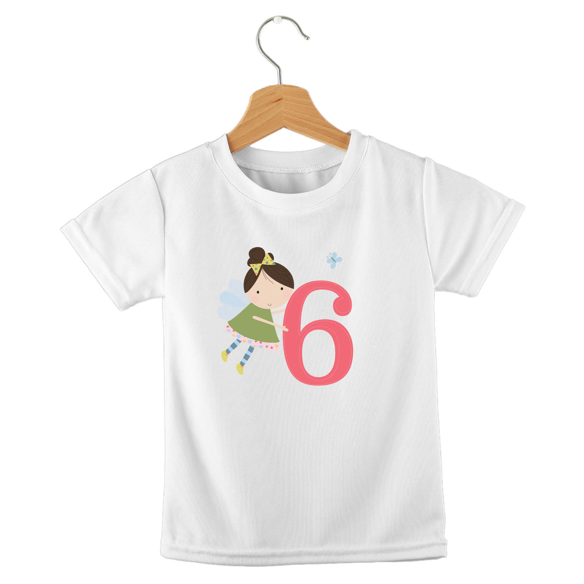 Personalized kids birthday t-shirt – birthday girl numbers design | myartworkplate.com – colour options