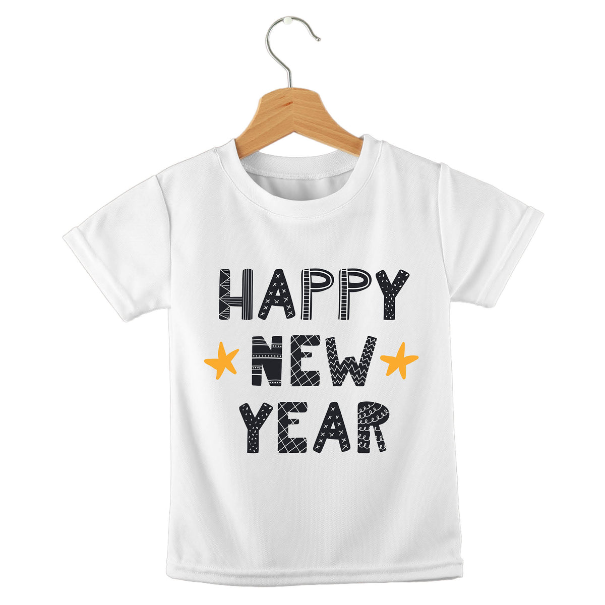 Personalized kids birthday t-shirt – Christmas quotes festive design | myartworkplate.com – side angle