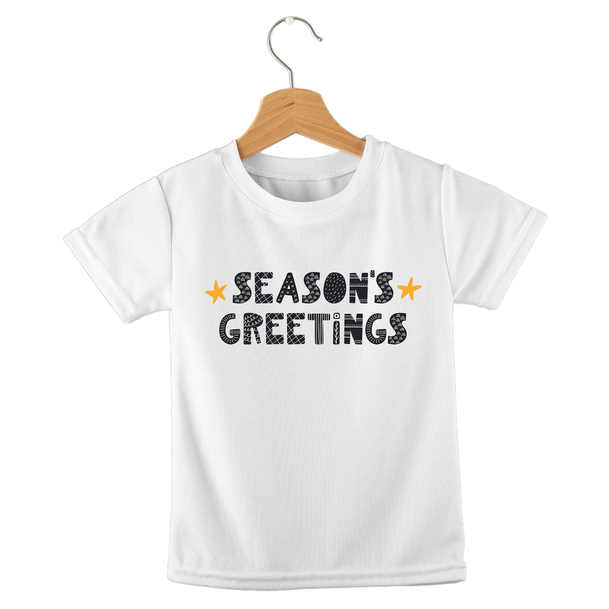 Personalized kids birthday t-shirt – Christmas quotes festive design | myartworkplate.com – full set