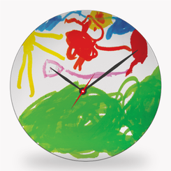 clock - upload artwork