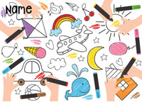 placemat - my own artwork