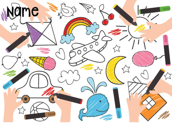 placemat - my own artwork