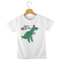 short sleeve t-shirt merry rexmas