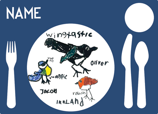 placemat - my own artwork - center circle