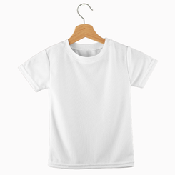 short sleeve t-shirt birthday girl rabbit in arch
