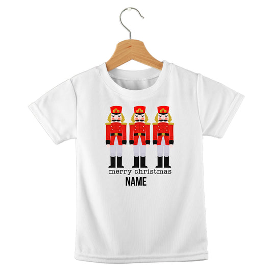 Personalized kids birthday t-shirt – toy soldiers Christmas design | myartworkplate.com