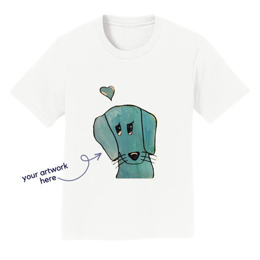 short sleeve t-shirt upload artwork