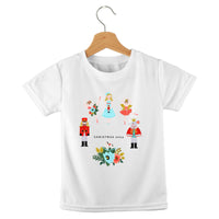 short sleeve t-shirt christmas nutcracker 2024