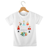 short sleeve t-shirt christmas nutcracker 2024