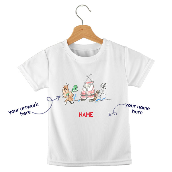 short sleeve t-shirt upload artwork