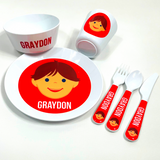 mealtime set - my face - boy