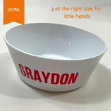 bowl - my face - baby