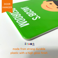 door hanger - my face - baby