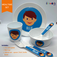 mealtime set - my face - baby