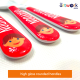 utensils - my face - girl