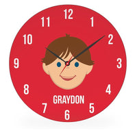 clock - my face - boy