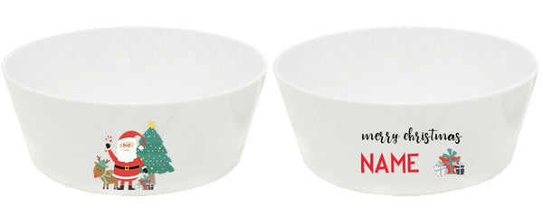 bowl - my design - family christmas