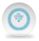 plate - my design - giving plate - keep giving