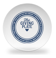 plate - my design - giving plate - keep giving
