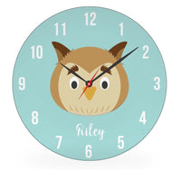 clock - my design - animal face