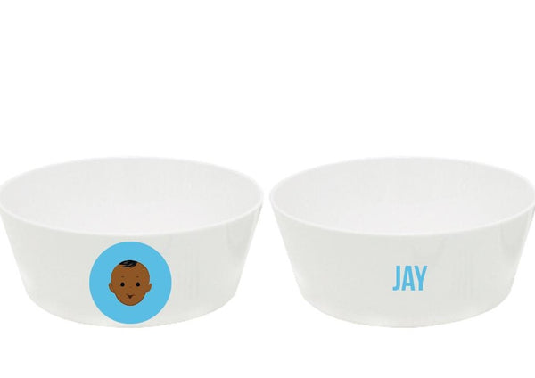 bowl - my face - baby