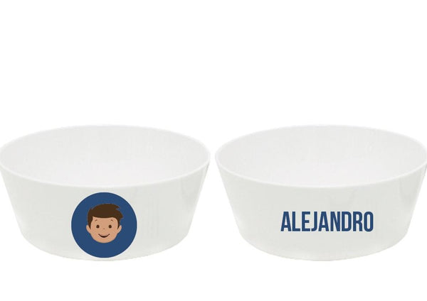 bowl - my face - boy
